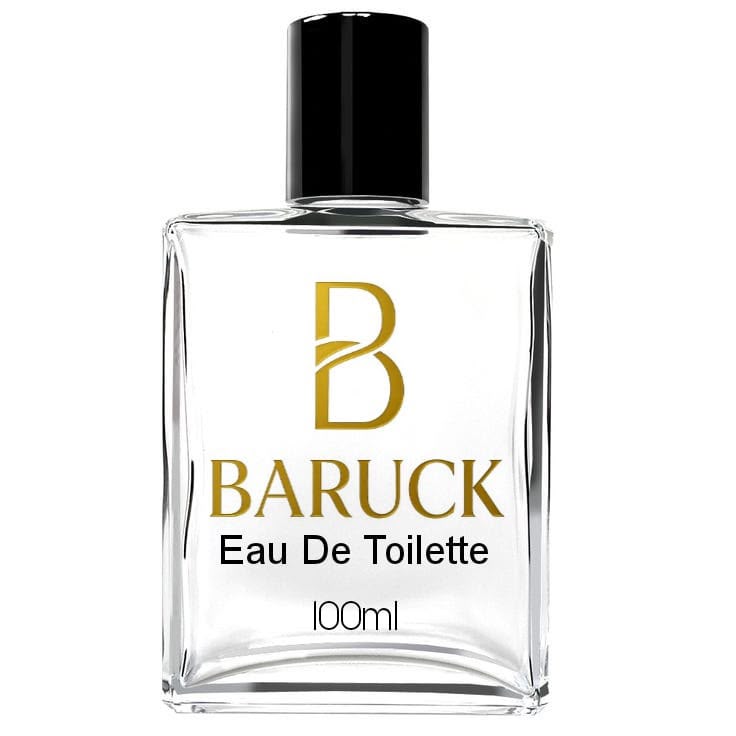 Eau de toilette · flacon rectangulaire Baruck