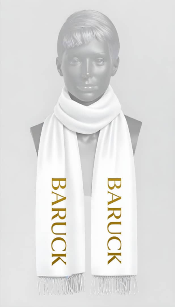 Écharpe blanche Baruck