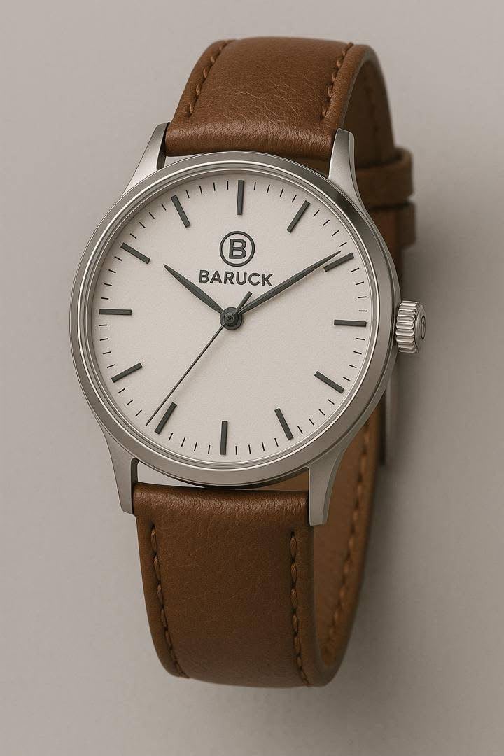 Montre à bracelet marron Baruck