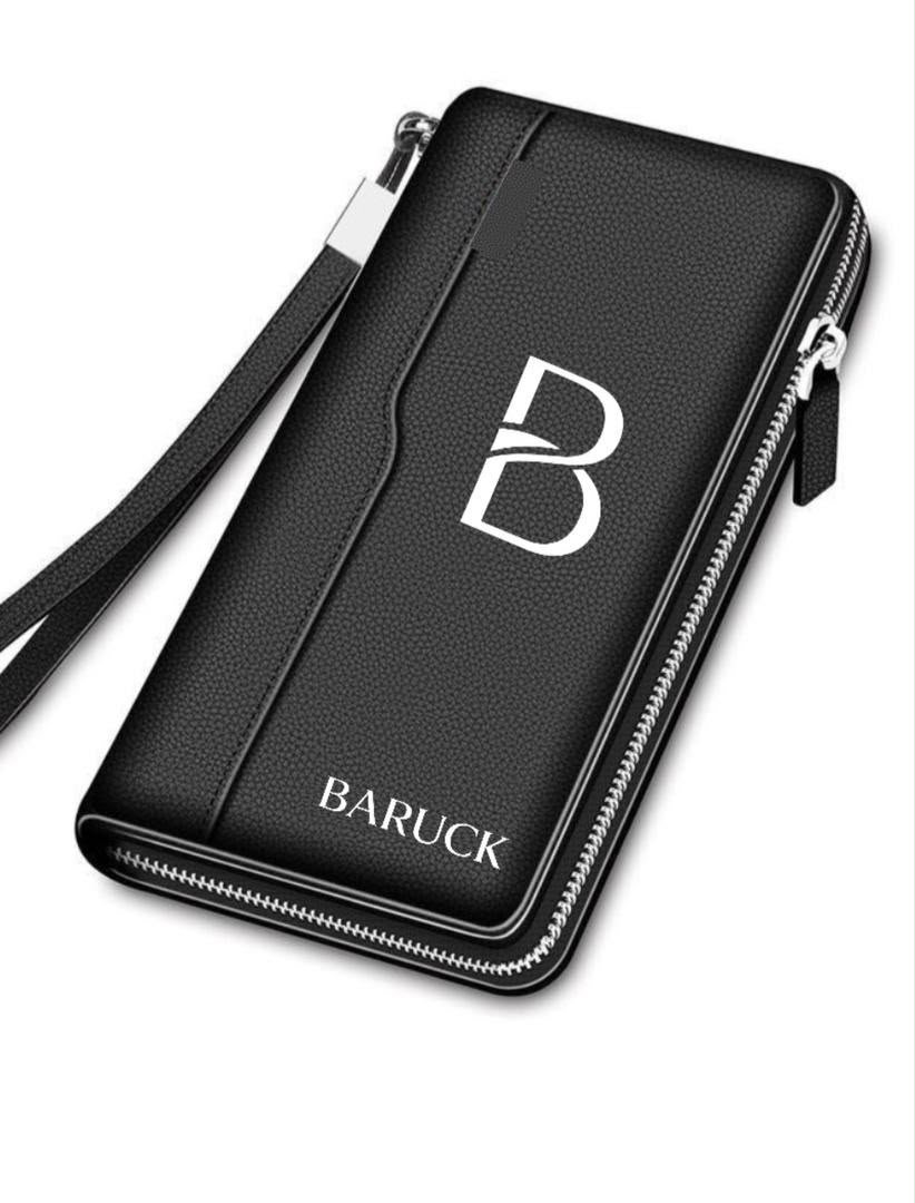 Portefeuille noir Baruck
